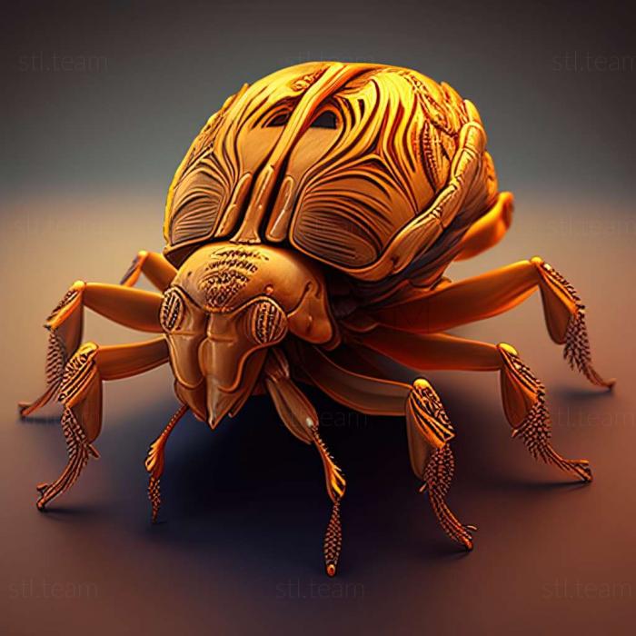 3D model Ixodes luxuriosus (STL)